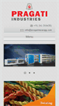 Mobile Screenshot of pragatitexengg.com